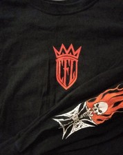 T-shirt nera manica lunga