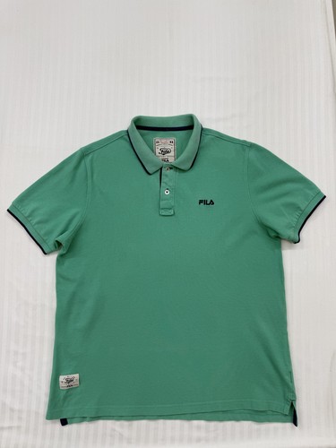 Polo vintage fila verde cotone - fila,