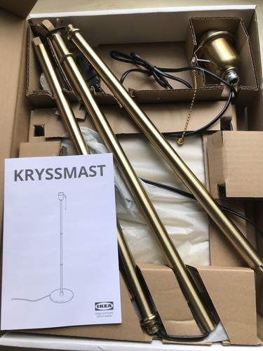 Ikea kryssmast lampada - ikea, da