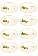 Set Di 16 Etichette Adesive