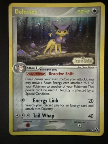 Carta pokemon delcatty - pokemon,