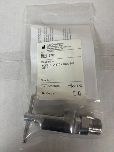 Bombola ossigeno medicale - , cga