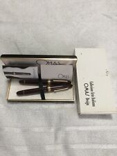 SET OMAS EXTRA OGIVA STILOGRAFICA PIÙ ROLLER FOUNTAIN PEN OMAS BIG 14,8 BORDEAUX