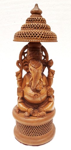 5cm lord ganesh legno - ganesh, di