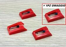 PUNTINE GIRADISCHI 3PZ + 1 OMAGGIO TESTINE PER GIRADISCHI DOCTOR SOUND