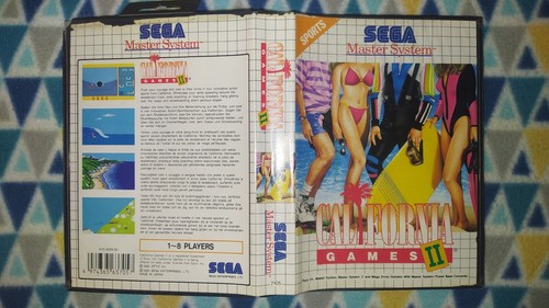 California games sega - games,