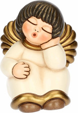 Angelo Pensante in Ceramica Volami Nel Cuore