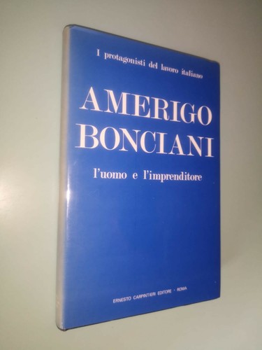 Amerigo bonciani uomo - l’uomo, e