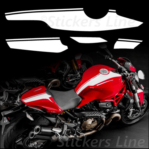 Adesivi moto strisce - , ducati