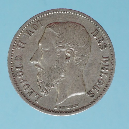 Belgio leopoldo centimes - ii, 50