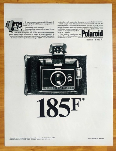Publicité papier appareil - publicité,