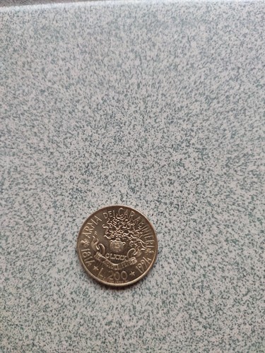 Moneta rara originale 200 lire - rara,