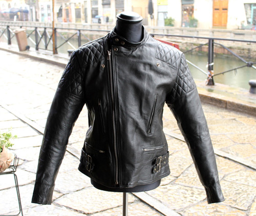 Giacca pelle chiodo - giacca,