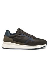 Geox respira scarpe da uomo casual sneakers invernali comode in pelle camoscio