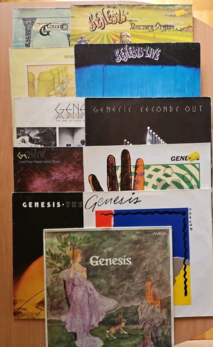 Genesis vinyl sammlung - vinyl, lp