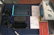 Console SONY PlayStation PORTABLE PSP-1004 Nera PAL Con Scatola Memory Card 64GB