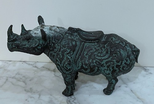 Antica scultura cinese bronzo - antica,