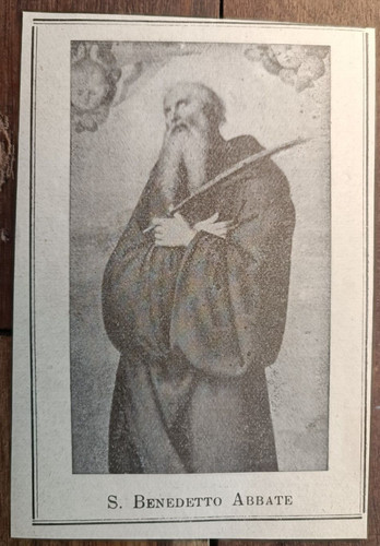 San benedetto abbate santino - benedetto, abbate-santino