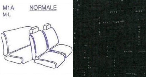 Set fodere coprisedili - set,