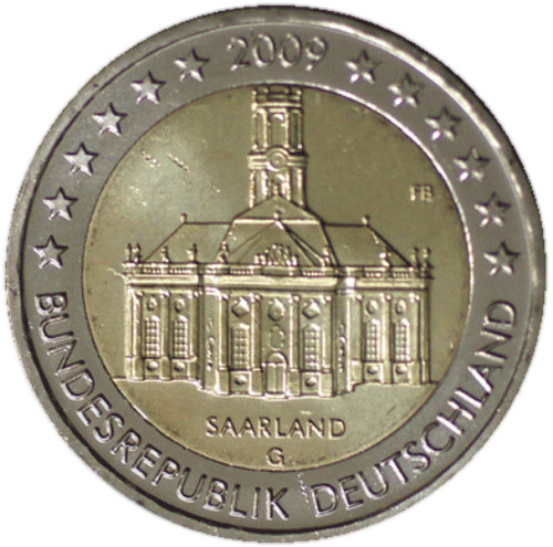 Euro commemorativo germania - 2,