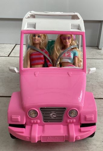 Barbie rosa suv - barbie,