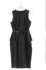 ZARA Abito in ecopelle Donna