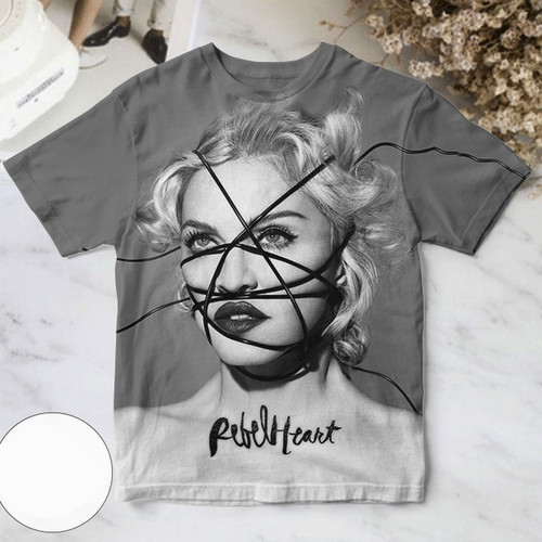 Maglietta madonna cuore - madonna,