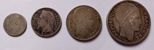 Monete francesi argento - monete, 2°