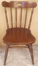 Sedia in legno vintage come da foto