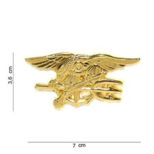 Distintivo WWII WK2 US Army Navy Seals Collar Badge Pin Insignia Uniform Marines