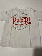 T Shirt Polo Ralph Lauren bambino 2 anni maglia colore bianco