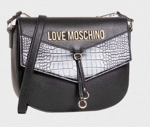 Love moschino black borsa - black,