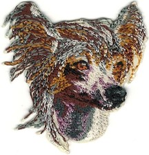 2" x 2" Chinese Crested Dog