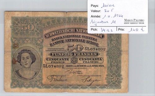 Svizzera franchi - 50,