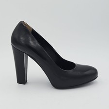 Scarpe donna Albano Tg 39 Decollete Nero Pelle 69LC