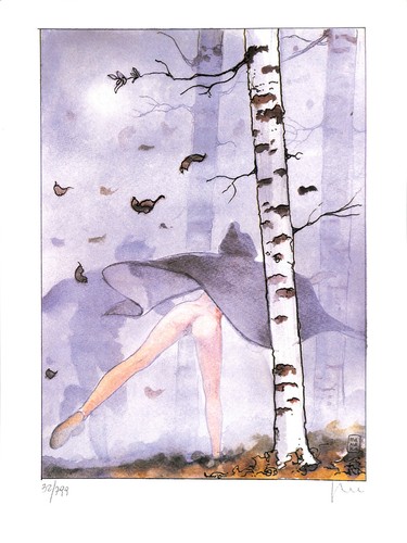 Litografia milo manara - litografia,