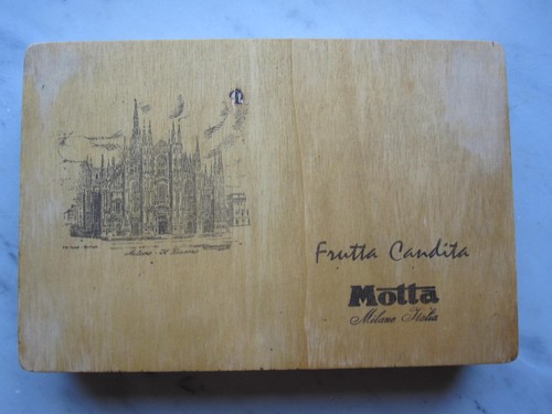 Scatola legno motta frutti - scatola,
