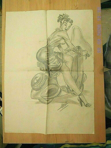 Disegno matita - disegno, (grande)