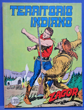 ZAGOR ZENITH n. 70 TERRITORIO INDIANO Araldo 1967 ORIGINALE !!