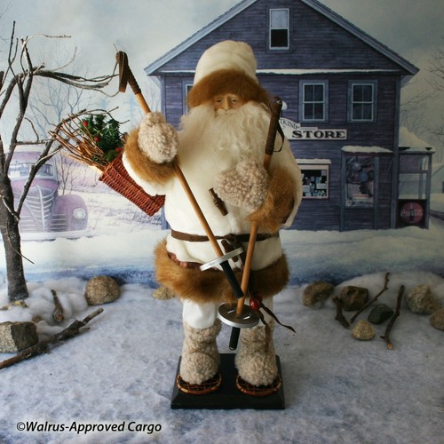 Oggetto babbo natale ciaspole - babbo,