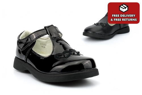 Scarpe scuola ragazza bar - ragazza, t-bar