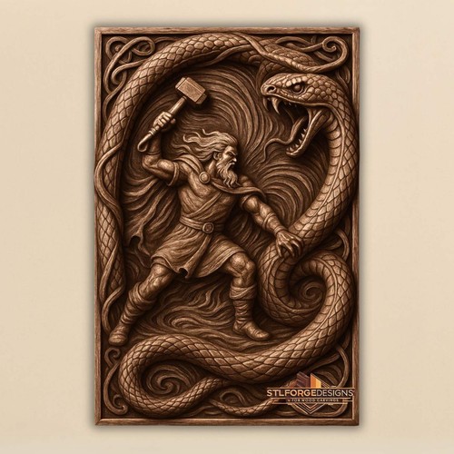 Thor midgard serpent - thor,
