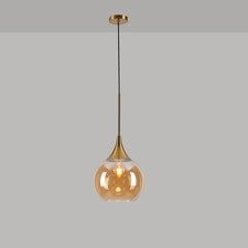 Lampada a sospensione sferica