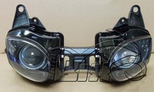 Coppia Fari Kawasaki ZX6R 2007/2008 Faro Anteriore Nuovo Chiari Headlight Clear