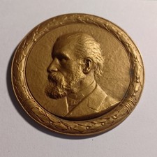 Vecchia Placca Medaglia In