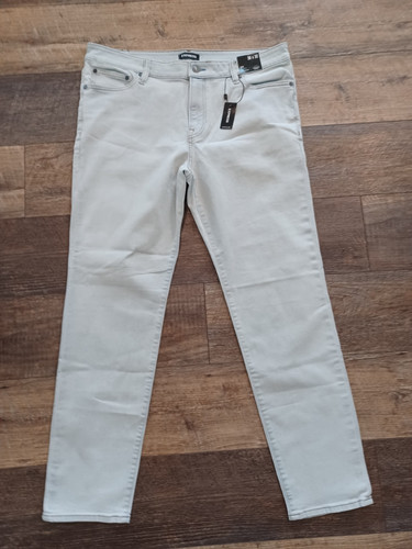 Pantalone denim blu nuovo - pantalone,