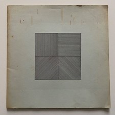 very rare SOL LEWITT artist's