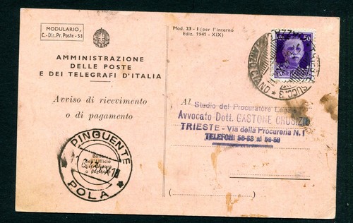 Croazia italia 1943 - (b3821),