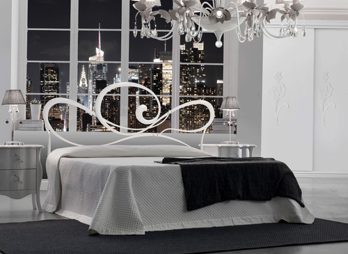 Letto ferro matrimoniale - letto,