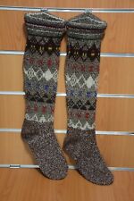Calzettoni di Lana Artigianato di Montagna Lavorati a Mano Originali
